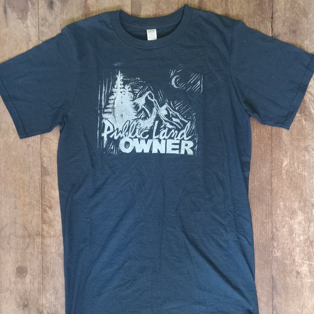 PUBLIC LAND OWNER  Hand Printed